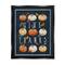 Stupell Industries Give Thanks Autumn Pumpkins Framed Floater Canvas Wall Art